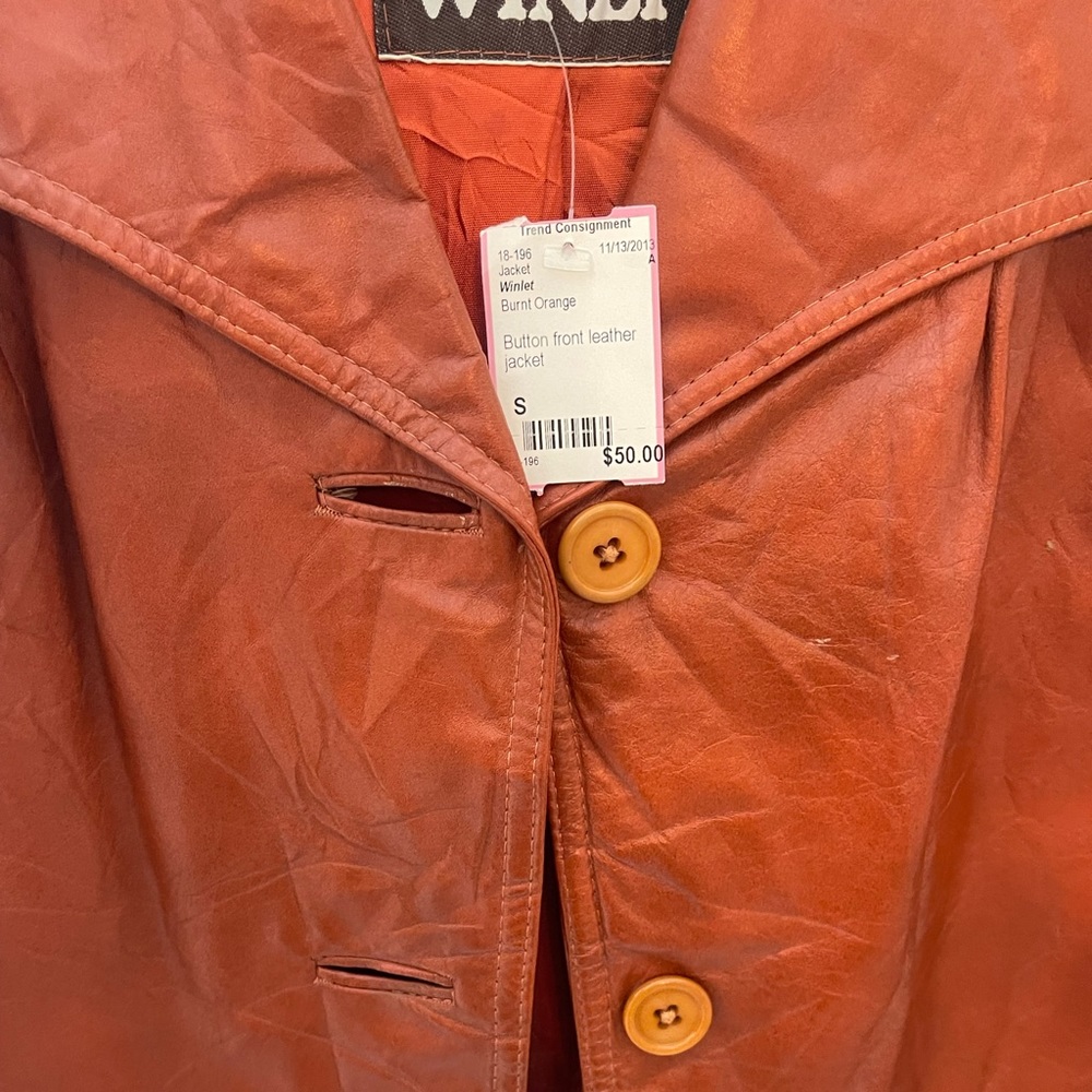 Leather jacket
